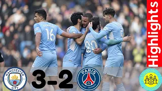 Champions League 2021-2022 | Manchester City 3-2 PSG agg Highlights & Goals | Football Highlights