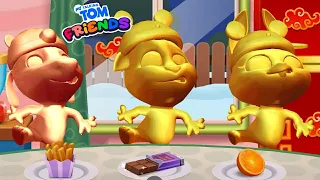 My Talking Tom Friends Lunar New Year Sticker Book Gameplay Walkthrough Episode 207