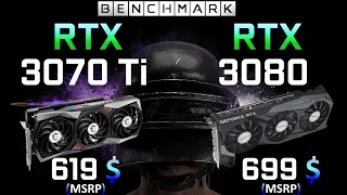 Geforce RTX 3070 Ti vs RTX 3080 Test in 8 Games // 1080p, 1440p, 2160p