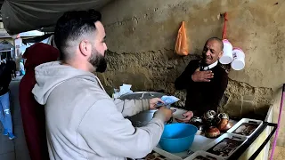 $100 Surprise for Moroccan Street Food Vendor in Fes, Morocco 🇲🇦 (Babbouche)