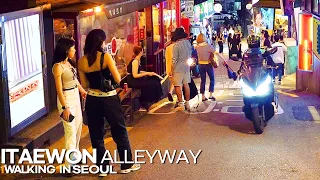 이태원 골목길_한 여름 밤 잠들지 못하는 이태원 골목길...이태원 클럽 거리 안쪽 골목길 산책 |  Itaewon alleyway in Seoul_4K seoul