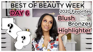 BEST OF BEAUTY WEEK 2020 | Day 6 | Blush Bronzer Contour Highlighter Favorites | Mo Makeup Mo Beauty