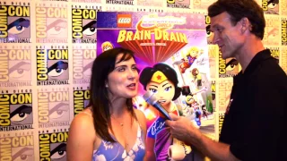 Anais Fairweather (Supergirl) SDCC Interview for LEGO DC SuperHero Girls