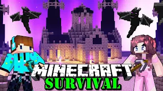 ISTANA MEGAH ENDER DRAGON YANG MEMILIKI BANYAK KEJUTAN !! Minecraft Survival Bucin S2 [#19]