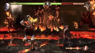 MK9 - Kratos Midscreen Combo 73%