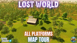 LOST WORLD - Map Tour - Farming Simulator 22