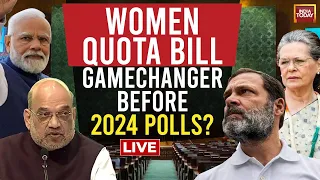 Newstrack With Rahul Kanwal LIVE: Women Quota Bill Passed In LS | Rahul Gandhi Vs Amit Shah