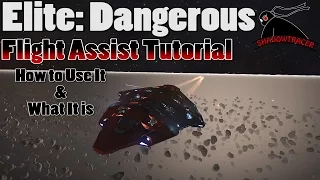 Elite Dangerous - Flight Assist Tutorial & Bonus Anaconda Killing