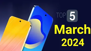 Top 5 UpComing Mobile Phones Confirmed March 2024