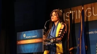 Ruslana - Distinguished Humanitarian Leadership Award | Atlantic Council