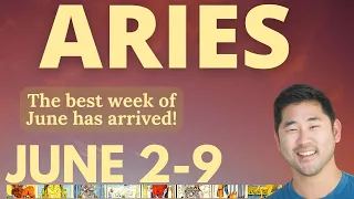 Aries - SO MUCH ACTION! 💥 NEW MOON AND NEW OPPORTUNITIES! 🙌🌠  JUNE 2-9 Tarot Horoscope ♈️