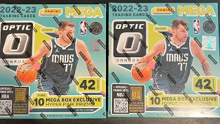 OPTIC Mega Box Battle! Walmart mega worth it? Multiple big time rookie pulls and color plus more!