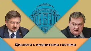 Р.В.Ищенко и Е.Ю.Спицын в студии МПГУ. "Всё для фронта! Всё для победы!"