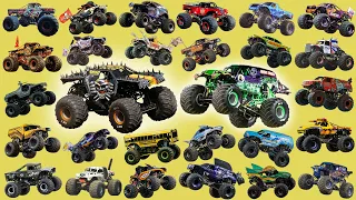 Monster Vehicles, Monster Jam Trucks, Monster Jam Truck Racing, Trucks and Vehicles, Monster Cars