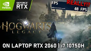 Hogwarts Legacy | Laptop RTX 2060 & i7 10750H | Lenovo Legion 5