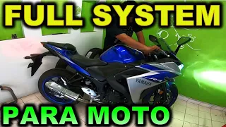 Full System para moto se pone bien fácil - BLITZ RIDER