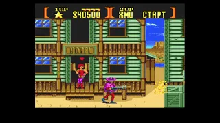 Sunset Riders SEGA русская версия полное прохождение