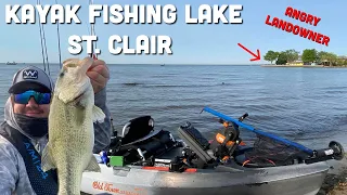 A Dream Smallmouth Trip on Lake St. Clair Turned Into a Largemouth Slugfest (Angry Landowner!)