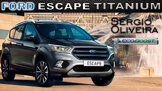 Ford Escape Titanium Ecoboost 2017; SUV con espíritu de deportivo