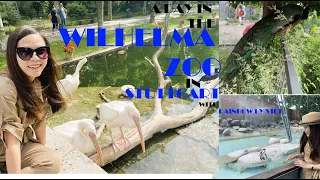 Wilhelma Zoo Stuttgart 🇩🇪 30ha | A day in the zoo Part 1 | Rainbow Ly Viet| Life in Germany