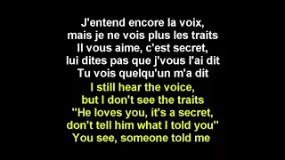 Quelqu'un m'a dit - Carla Bruni Lyrics FR/ENG