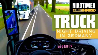 New Journey from Netherlands to Poland by DAF XG POV Video