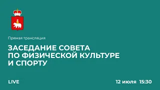 Заседание совета по физической культуре и спорту