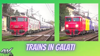 Trafic Feroviar / Rail Traffic Filesti | Trenuri Galati #railfans #trains #trenuri #romania