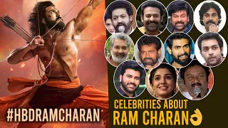 Celebrities About Ram Charan | RRR | #HBDRAMCHARAN | Telugu Tonic