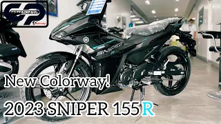 2023 Gloss Black Yamaha Sniper 155R Updated Price | Captainpaul