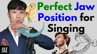 How To Sing With The Perfect Jaw Position (Grammy Award Singers use this!)