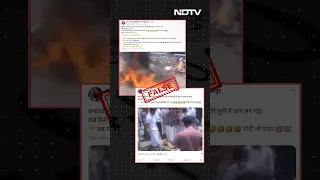 Karnataka | Fact Check: Viral Video Does Not Show Karnataka Congress Workers Burning Modi Effigy