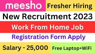 Work From Home Jobs | Meesho | Online Jobs at Home | Online Job | Part Time Job at Home | Job | Jobs