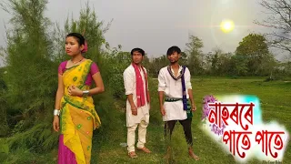 নাহৰৰে পাতে পাতে || Nahorore pate pate || Assamese Bihu cover video song / Zubeen /Barnali