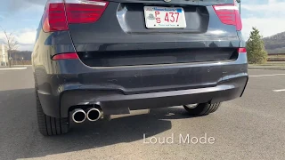 BMW X3 Valvetronic Designs Exhaust Demonstration!