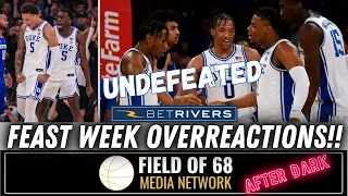 DUKE is going to RUN THE TABLE in the ACC! | Feast Week OVERREACTIONS | Field of 68 AFTER DARK