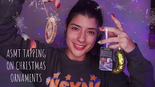 ASMR TINGLY TAPPING ON ORNAMENTS 🎄 | HOLIDAY TRIGGERS