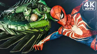SPIDER-MAN REMASTERED ● Стервятник и Электро (Битва с Боссом) [4K] Прохождение Человек-паук Ремастер