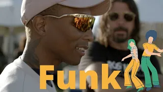 Dave Grohl tells Pharrell how Funk influenced Dave's drumming on Nevermind