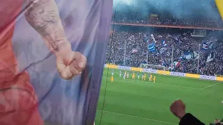 Sampdoria - AS Roma 0-1 Sempre insieme a te sarem