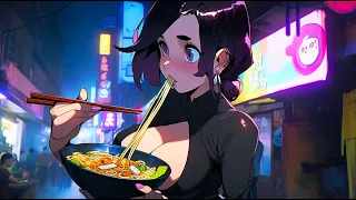 Tokyo, Ramen, and Waifu | Chillhop Synthwave Original Mix - for Studying & Gaming