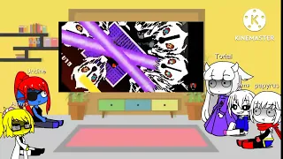 undertale react to murder time trio