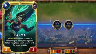 Karma Steals Your Hand! (and then your girl) (which you don't have)  | Legends of Runeterra