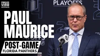 Paul Maurice on Matthew Tkachuk & David Pastrnak Fight: "Sorry Who's Offended, It Was Awesome!"