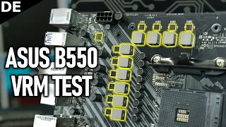 Nach diesen Tests bin ich mir nicht sicher weshalb man noch X570 kaufen sollte? ASUS B550 VRM Tests