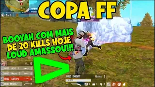 BOOYAH COM 21 KILLS DA LOUD, QUE PARTIDA FOI ESSA - MAIS DE 50 KILLS NO DIA NO TREINO DA COPA FF