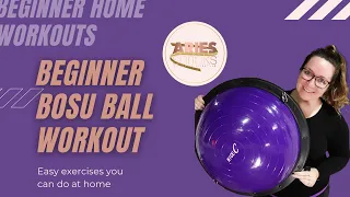 Bosu Ball Exercises To Get You Started. Easy Home Workout For All Fitness Levels.