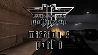 Return to Castle Wolfenstein - Mission 5 Part 1 Ice Station Norway Deathshead's Playground En Corcho