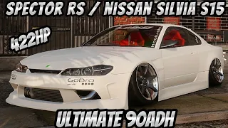 NEW Spector RS / Nissan Silvia S15 90adh Tune CarX Drift Racing! #carx #drift #tiktok #viral #tunes