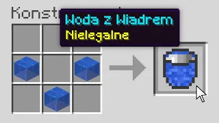 NIELEGALNE CRAFTINGI w MINECRAFT...